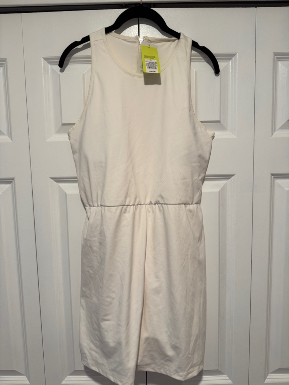 All In Motion athletica Ivory Sleeveless Tank Tennis Dress